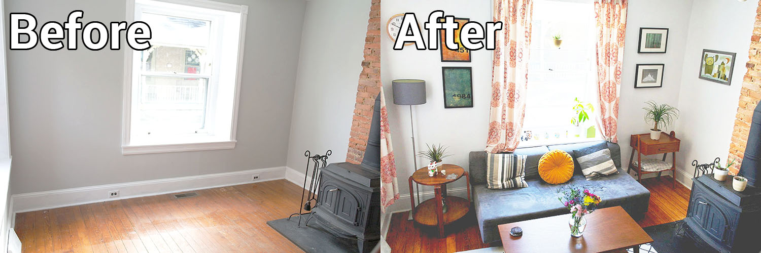 Room Redo: Living Room Before And After